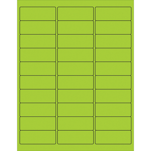 LASER LABEL RECTANGLE 2 5/8X1 PK3000 by Tape Logic