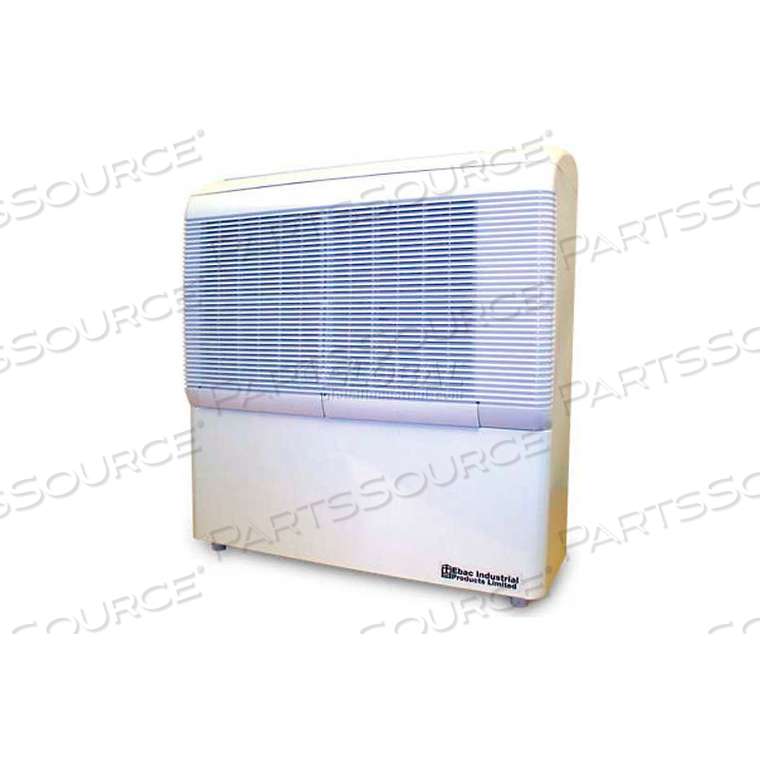 STREAMLINED MODERN DESIGNED WALL MOUNTED DEHUMIDIFIER, 7 AMPS, 294 CFM, 95 PINTS by Ebac Industrial Products STREAMLINED MODERN DESIGNED WALL MOUNTED DEHUMIDIFIER, 7 AMPS, 294 CFM, 95 PINTS by Ebac Industrial Products