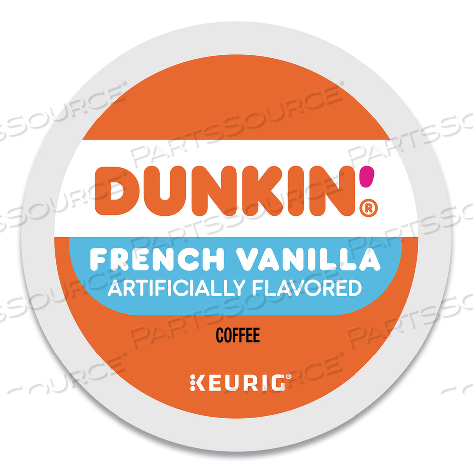 K-CUP PODS, FRENCH VANILLA by Dunkin Donuts K-CUP PODS, FRENCH VANILLA by Dunkin Donuts