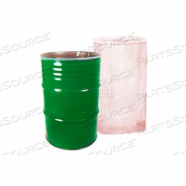 55 GALLON LOW DENSITY SMOOTH ANTISTATIC DRUM INSERT 15 MIL 20 UNITS PER CASE by Protective Lining Corporation 55 GALLON LOW DENSITY SMOOTH ANTISTATIC DRUM INSERT 15 MIL 20 UNITS PER CASE by Protective Lining Corporation