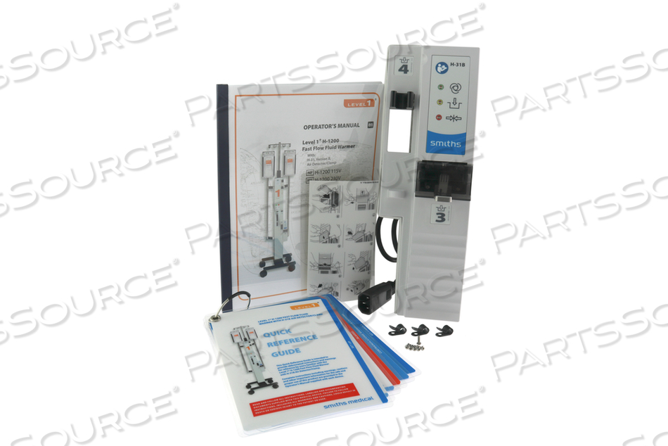 CLAMPS, DOMESTIC H31B AIR DETECTOR, LEVEL 1™, LATEX-FREE LATEX/LATEX-FREE by Smiths Medical