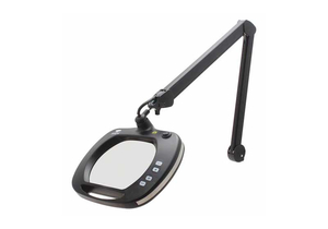 RECTANGULAR MAGNIFIER LIGHT BLK 1100 LM by Aven