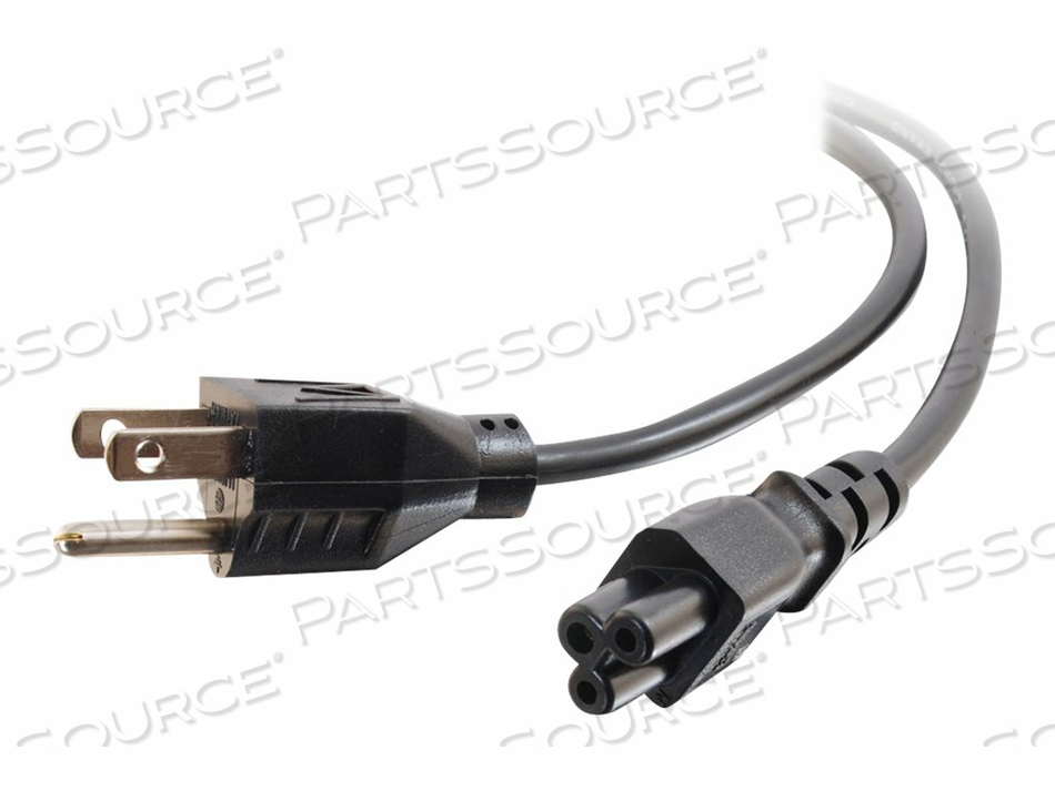 POWER CORD, 6 FT, NEMA 5-15P TO IEC 320-C5, BLACK by Legrand AV (C2G)