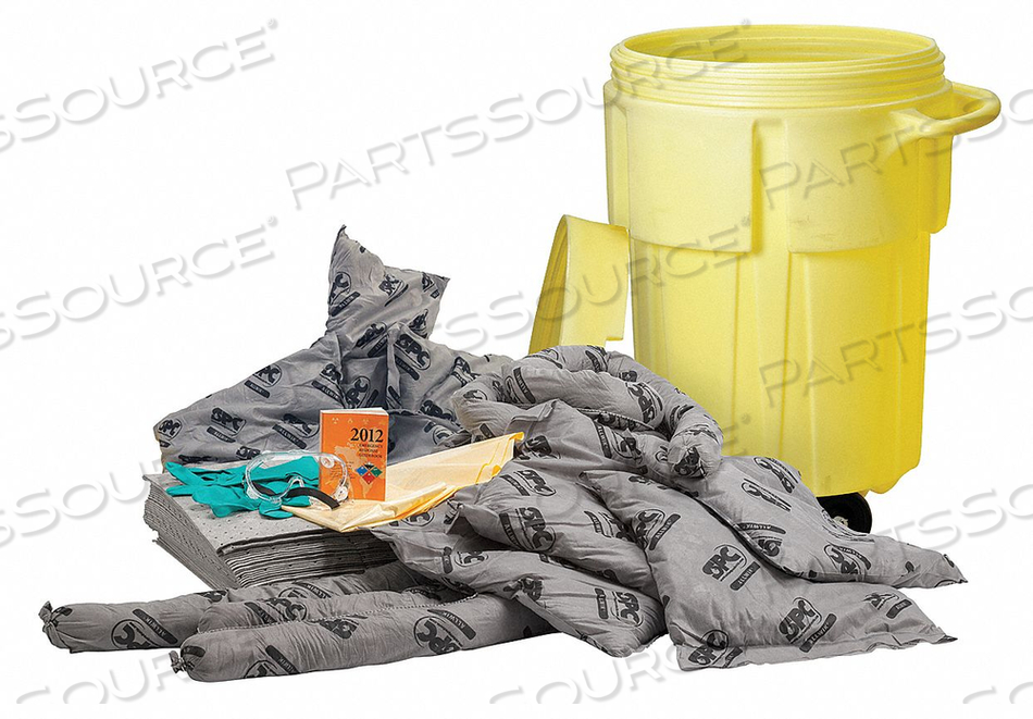 SPILL KIT UNIVERSAL YELLOW by Brady Americas