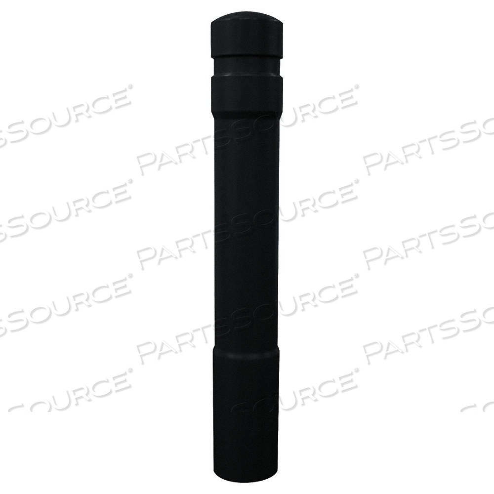 BOLLARD COVER, SMOOTH, 6 3/5 IN OUTSIDE DIA, 52 IN MAX USABLE HT, BLACK by Approved Vendor BOLLARD COVER, SMOOTH, 6 3/5 IN OUTSIDE DIA, 52 IN MAX USABLE HT, BLACK by Approved Vendor