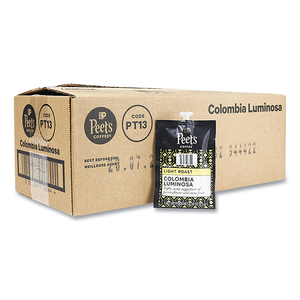 FLAVIA GROUND COFFEE FRESHPACKS, COLOMBIA LUMINOSA, 0.34 OZ FRESHPACK, 76/CARTON by Peet's Coffee & Tea FLAVIA GROUND COFFEE FRESHPACKS, COLOMBIA LUMINOSA, 0.34 OZ FRESHPACK, 76/CARTON by Peet's Coffee & Tea