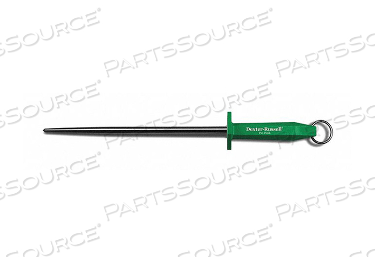 SHARPENING STEEL SS SMOOTH 10 IN GREEN by Dexter Russell