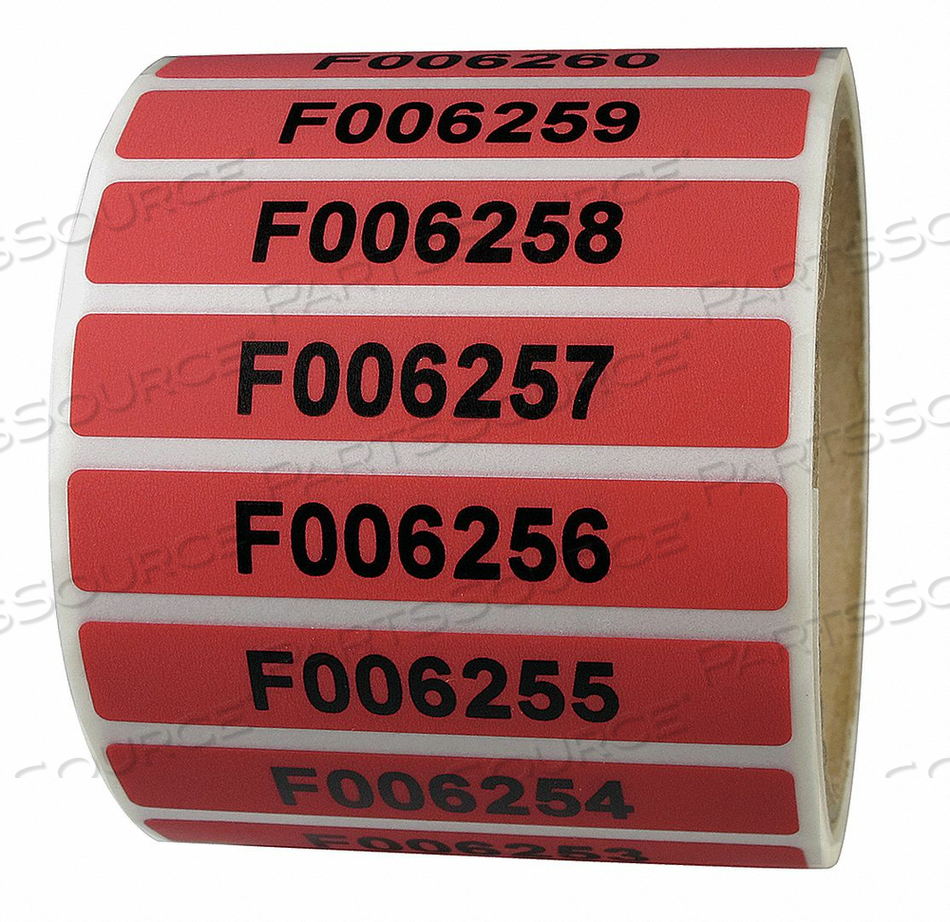 TAMPER-EVIDENT TAPE 1/2INX2-7/8IN PK250 by NovaVision