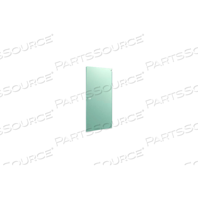 STAINLESS STEEL PARTITION DOOR - ADA 35-3/8" W X 58" H OUTWARD SWING by Metpar Corp