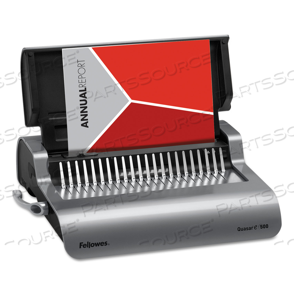 FELLOWES QUASAR E 500, ELECTRIC BINDING MACHINE by Fellowes