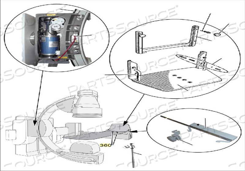 POTENTIOMETER CPL., TABLETOP TRANSV by Siemens Medical Solutions