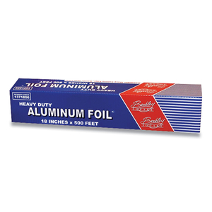 HEAVY DUTY ALUMINUM FOIL ROLL, 18" X 500 FT by Berkley Square