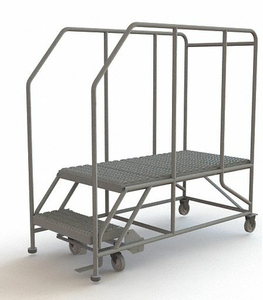 ROLLING WORK PLATFORM STEEL 2 STEPS by Tri-Arc ROLLING WORK PLATFORM STEEL 2 STEPS by Tri-Arc
