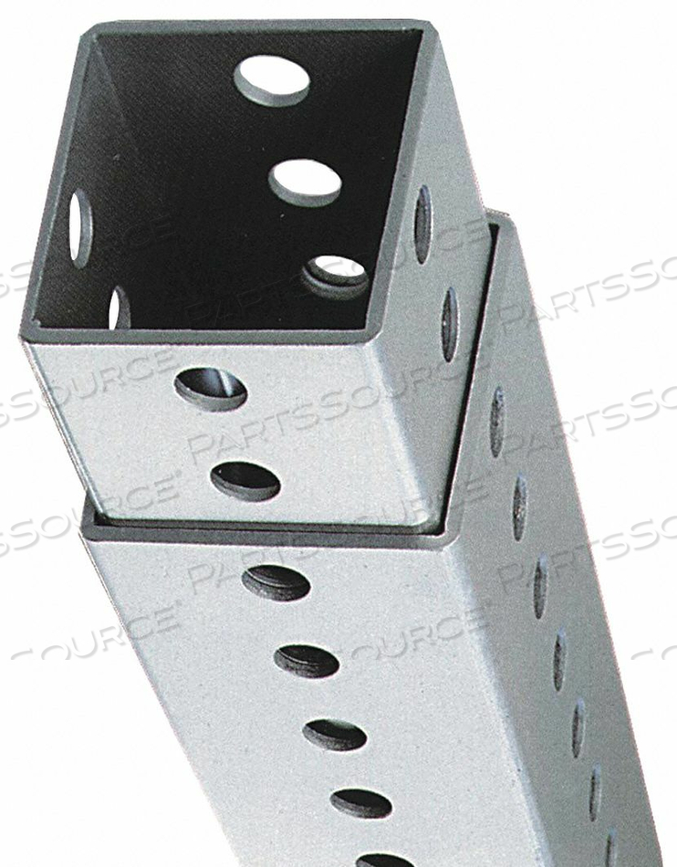 4' GALVANIZED STEEL 2" SQUARE POST by Dogipot 4' GALVANIZED STEEL 2" SQUARE POST by Dogipot