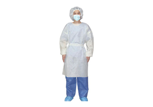OVER-THE-HEAD PROTECTIVE PROCEDURE GOWN, X-LARGE, YELLOW, NONSTERILE, AAMI LEVEL 2, DISPOSABLE (100/CS) by Cypress OVER-THE-HEAD PROTECTIVE PROCEDURE GOWN, X-LARGE, YELLOW, NONSTERILE, AAMI LEVEL 2, DISPOSABLE (100/CS) by Cypress