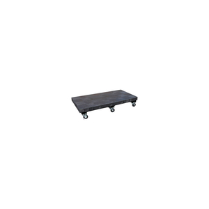 MOBILE PLASTIC DUNNAGE RACK 48"W X 24"D (1500 LBS CAP) by SPC Industrial