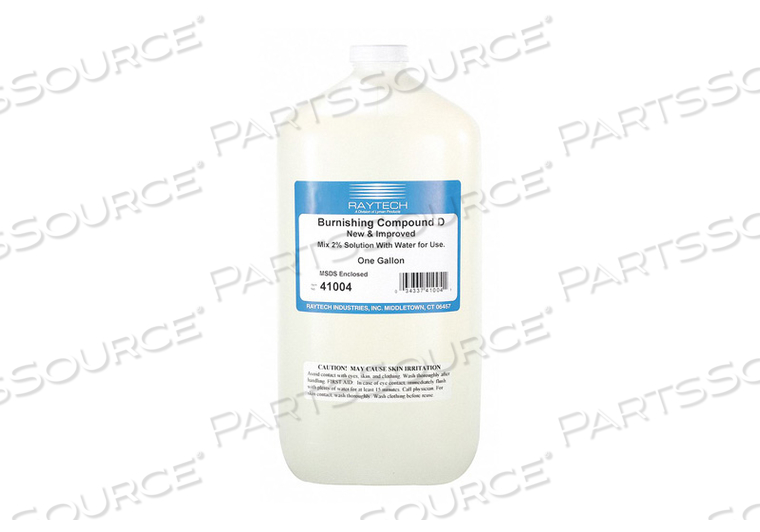 LIQUID BURNISHING COMPOUND D 1 GAL. by Raytech