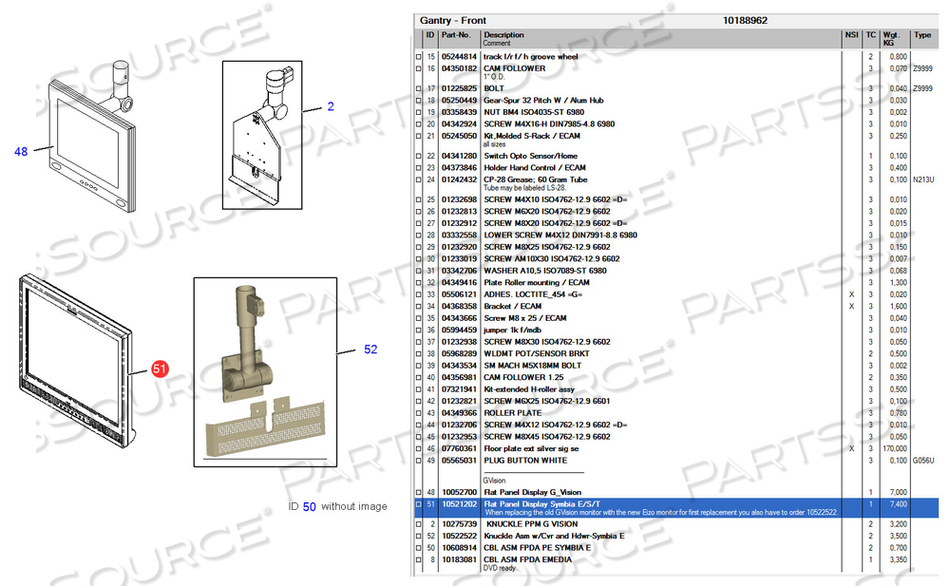 FLAT PANEL DISPLAY by Siemens Medical Solutions