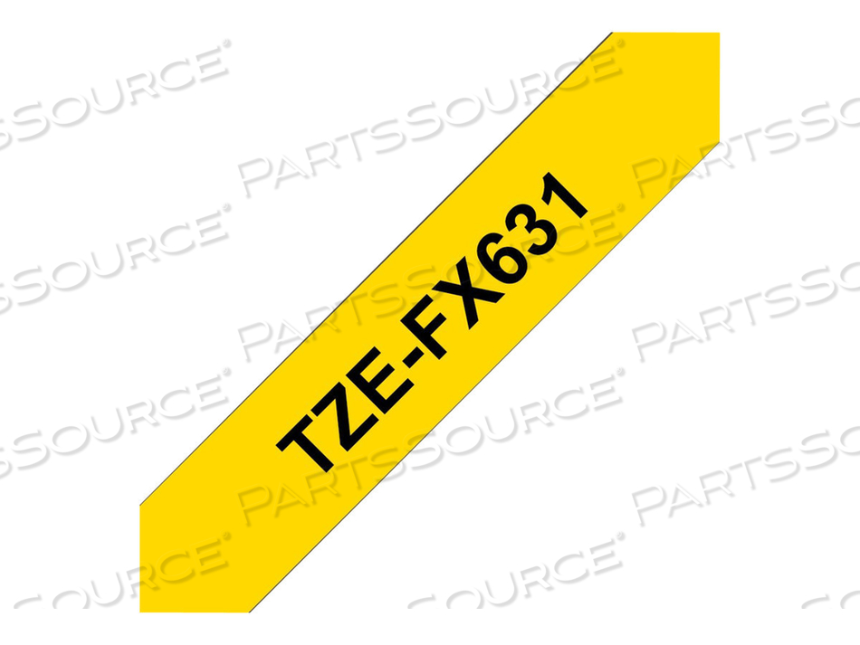 LABEL TAPE CARTRIDGE YELLOW 26FTX15/32 by Brother LABEL TAPE CARTRIDGE YELLOW 26FTX15/32 by Brother