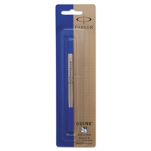 REFILL FOR PARKER ROLLER BALL PENS, FINE CONICAL TIP, BLUE INK by Parker