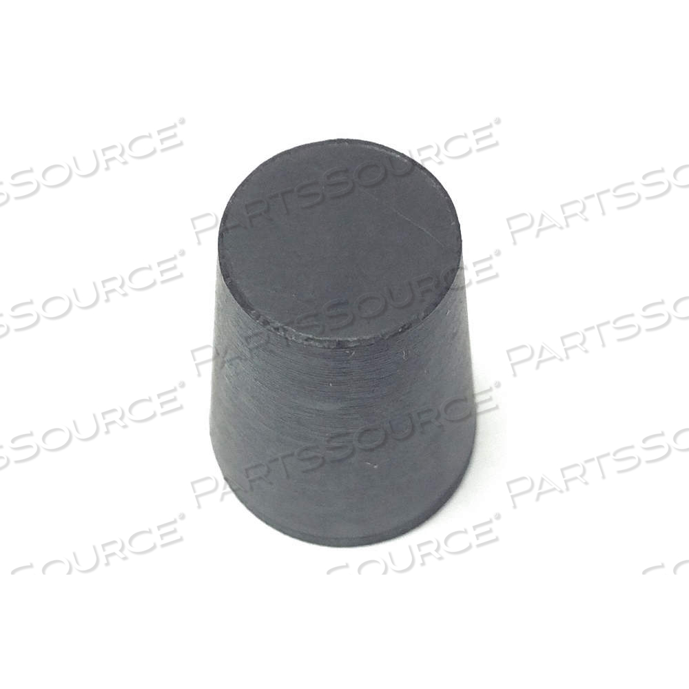 STOPPER, EPDM RUBBER, 1 STOPPER SIZE, 25 MM NECK SIZE, 14 MM BOTTOM DIA, 19 MM TOP DIA, STOPPER by Approved Vendor STOPPER, EPDM RUBBER, 1 STOPPER SIZE, 25 MM NECK SIZE, 14 MM BOTTOM DIA, 19 MM TOP DIA, STOPPER by Approved Vendor