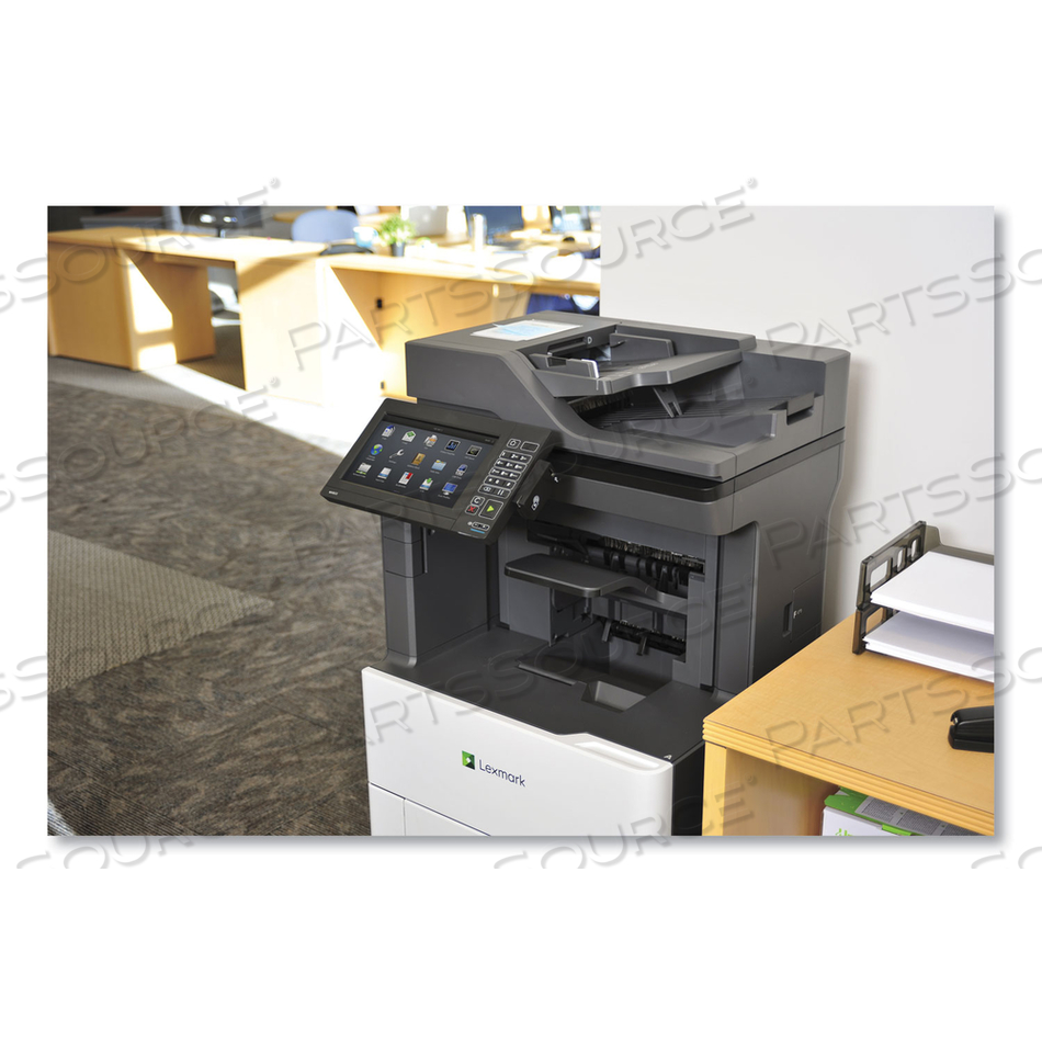 LEXMARK MX822ADXE - MULTIFUNCTION PRINTER - B/W - LASER - LEGAL (8.5 IN X 14 IN) (ORIGINAL) - UP TO 55 PPM (COPYING) - UP TO 55 PPM (PRINTING) - 2650 SHEETS - 33.6 KBPS - USB 2.0, GIGABIT LAN, USB 2.0 HOST 