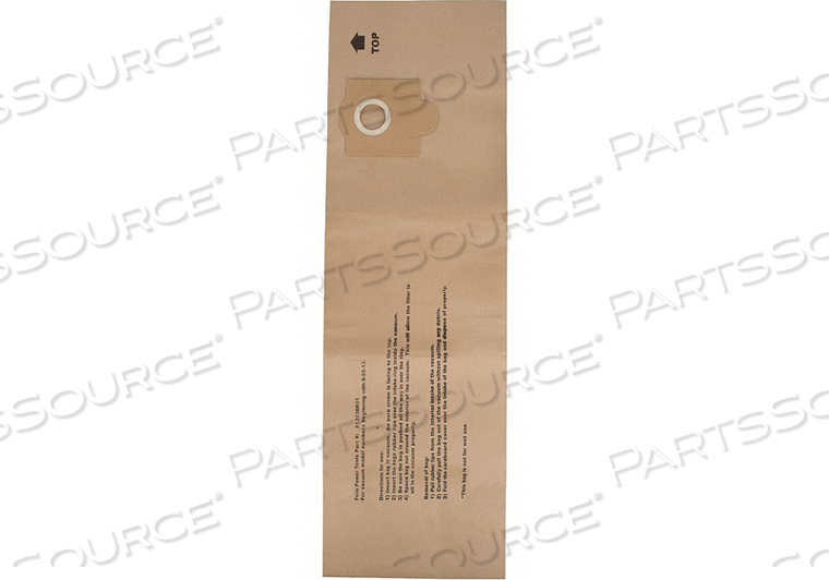 VACUUM BAG PAPER 1-PLY REUSABLE PK3 by Fein VACUUM BAG PAPER 1-PLY REUSABLE PK3 by Fein