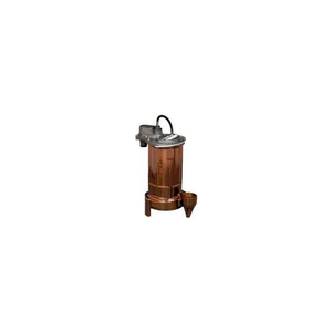 1/2 HP, 115V, 18FT SHUTOFF, 62 GPM, 25FT CORD EFFLUENT PUMP by Liberty Pumps