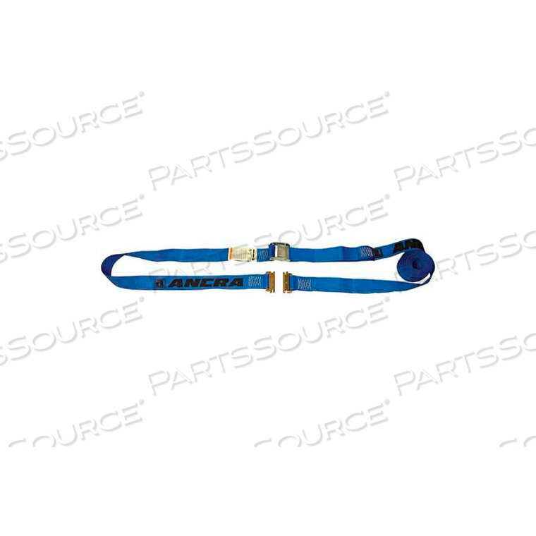 SERIES E & A CAM STRAP ASSEMBLY - 20'L - SPRING ACTUATED FITTING by Ancra International SERIES E & A CAM STRAP ASSEMBLY - 20'L - SPRING ACTUATED FITTING by Ancra International