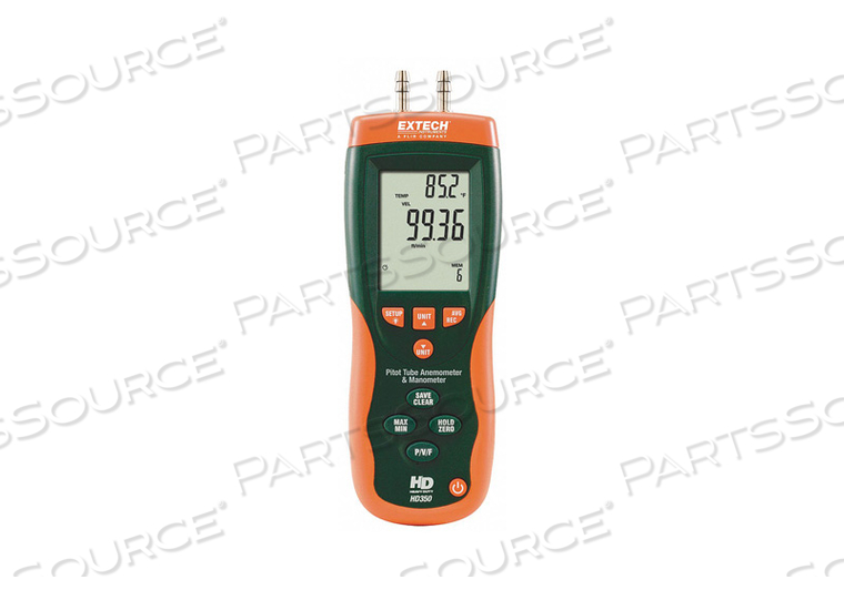 DIGITAL MICROMANOMETER 0 TO 20 WC by Extech Instruments