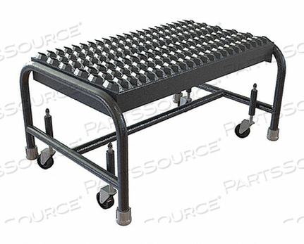 MOBILE STEP STAND ALUMINUM RIBBED 24INW by Tri-Arc
