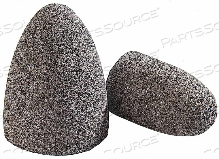 GRINDING CONE 23/4 DIA 31/2 L 24GR AO by Norton SaintGobain Abrasives