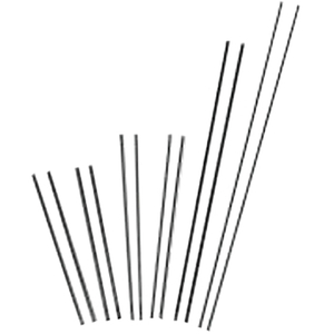 SLICE EXOTHERMIC CUTTING RODS, UNCOATED, 1/4" X 44" by Arcair