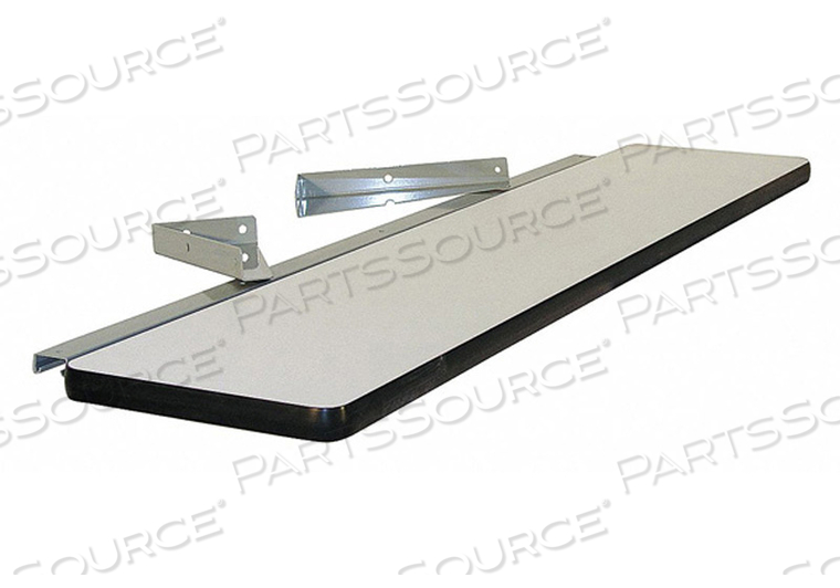 UPPER SHELF 60 W X 12 D X 3/4 IN H GRAY by Pro-Line