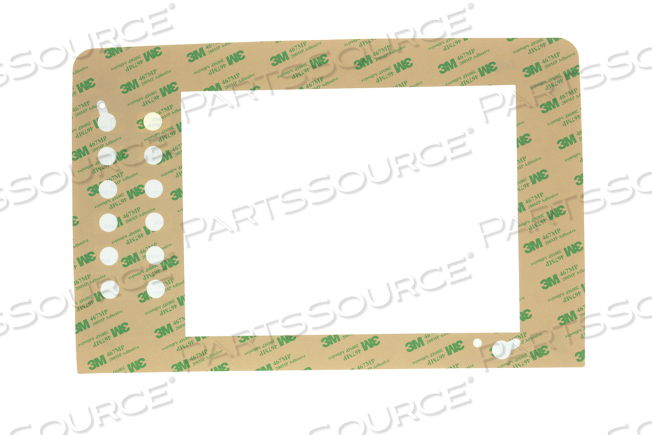 E/M SPRING ASSEMBLY LABEL, ENGLISH FOR DELTA by Draeger Inc.