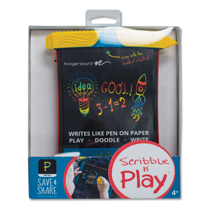 SCRIBBLE N' PLAY, 5 X 7 SCREEN, BLACK/RED/YELLOW by Boogie Board