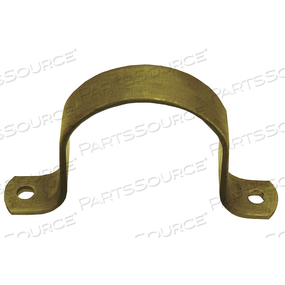 HEAVY DUTY PIPE STRAP, STEEL, FOR 3 IN PIPE, FOR 3 1/2 IN COPPER TUBE, FOR 3 1/2 IN MAX OD by Approved Vendor