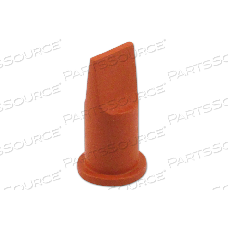 CHECK VALVE, SILICONE, ORANGE, 0.057 PSI, -60 TO 175 DEG C 
