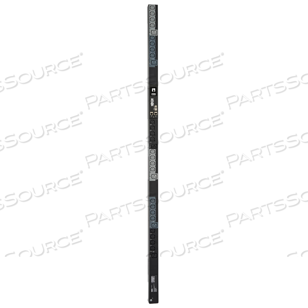 3-PHASE PDU SWITCHED 11.5KW 220/230/240V 24 C13, 6 C19 16/20A by Tripp Lite 3-PHASE PDU SWITCHED 11.5KW 220/230/240V 24 C13, 6 C19 16/20A by Tripp Lite