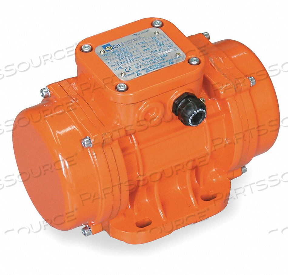 ELECTRIC VIBRATOR 3 PHASE FORCE 417 LB by DAYTON ELECTRIC MANUFACTURING CO ELECTRIC VIBRATOR 3 PHASE FORCE 417 LB by DAYTON ELECTRIC MANUFACTURING CO