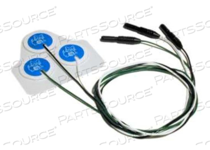 RADIO TRANSLUCENT NEONATAL ECG ELECTRODE - 18 IN by Mindray North America